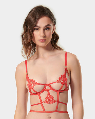 Soutien-Gorge Aria Rouge Cayenne