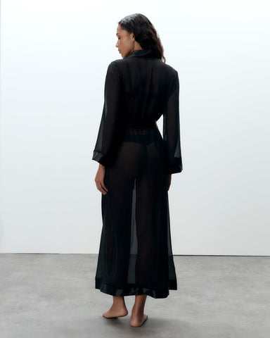 Kimono Long Marcella Noir