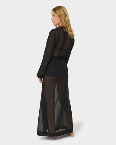 Kimono Long Marcella Noir