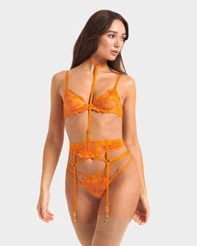 Harnais Porte-Jarretelles Colette Écorce d'Orange