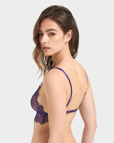 Soutien-Gorge Doux Grace Violet Heliotrope