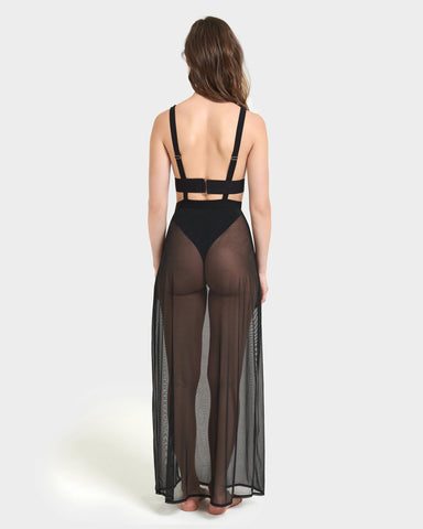 Nuisette Longue Topaz Noir