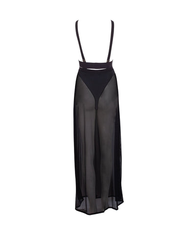 Nuisette Longue Topaz Noir