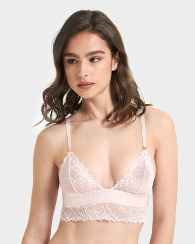 Tori Brassière En Dentelle Rose