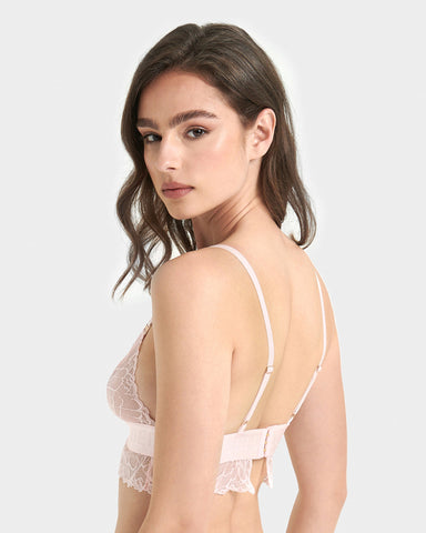 Tori Brassière En Dentelle Rose