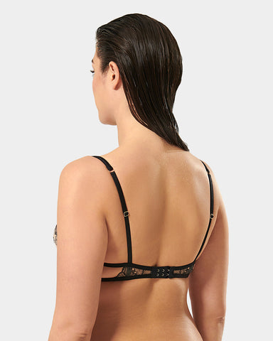 Soutien-Gorge Alula Transparent/Noir