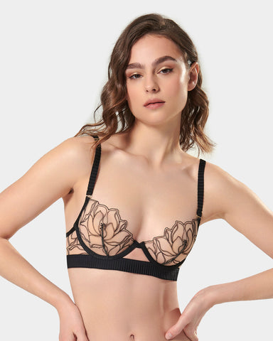 Soutien-Gorge MaiaTransparent/Noir