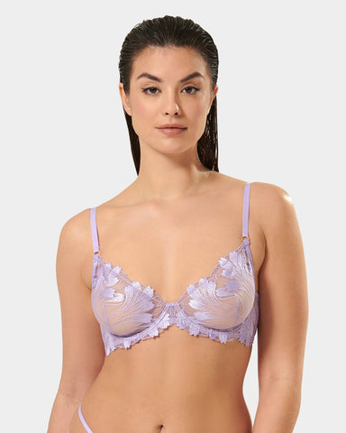 Soutien-Gorge Colette Rose Pourpre