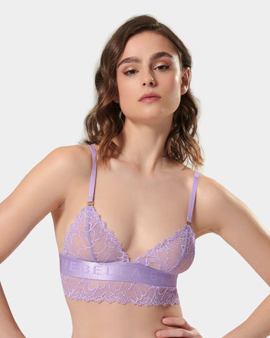 Tori Brassière En Dentelle Mauve Rose