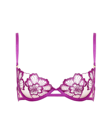 Soutien-Gorge Catalina Violet/Transparent