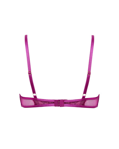 Soutien-Gorge Catalina Violet/Transparent