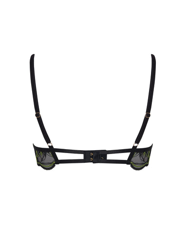 Soutien-Gorge Coppelia Eco Noir/Vert acidulé