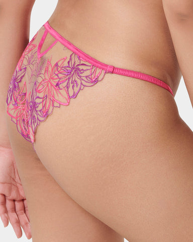 Culotte Lilly Rose Fuchsia/Violet vif/Transparent