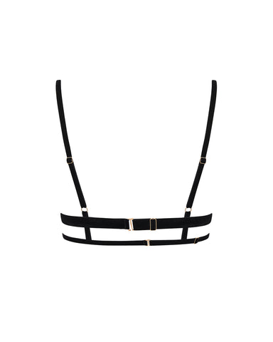 Soutien-Gorge Sans Armature Simone Noir/Doré