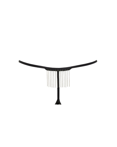 String Antoinette Noir/Argenté