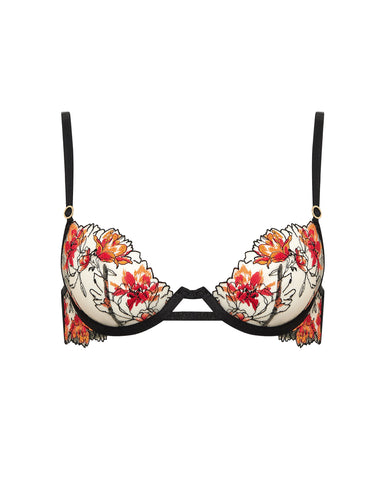 Soutien-Gorge Calista Noir/Rouge