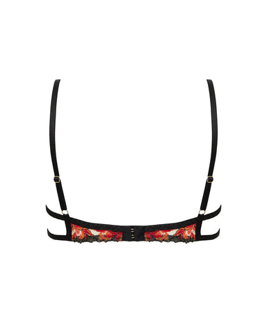 Soutien-Gorge Calista Noir/Rouge