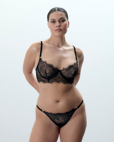 Culotte Camelia Noir