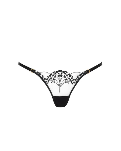 Culotte Marisa Noir/Transparent