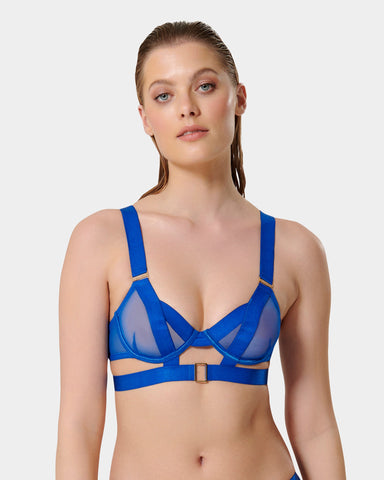 Soutien-gorge avec armatures Trinity Bleu Égyptien