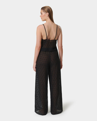 Cassat Ensemble caraco et pantalon Noir