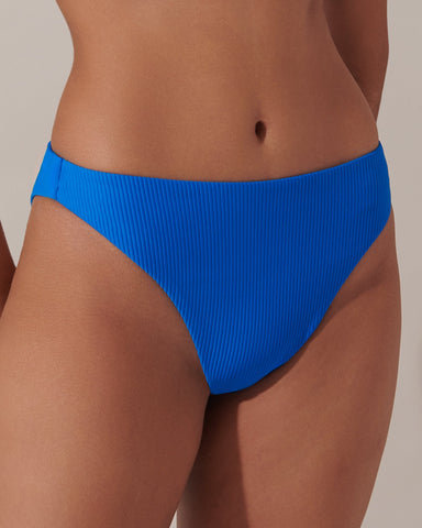 Bas de Bikini Taille Haute Lucerne Bleu