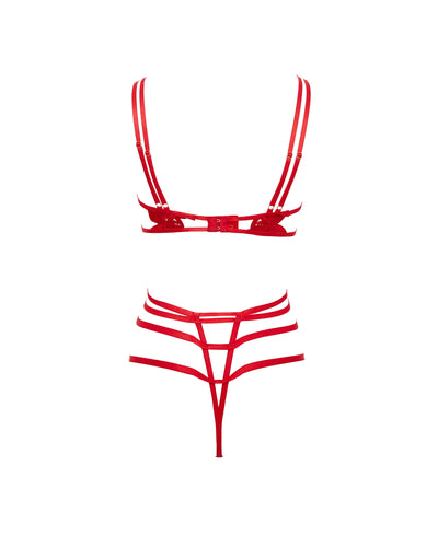Body avec armatures Ophelia Rouge