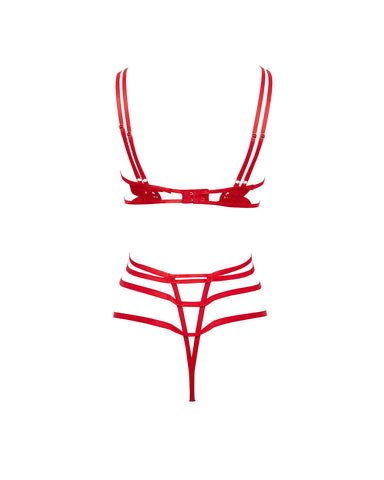 Body avec armatures Ophelia Rouge