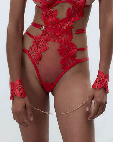 Menottes Ophelia Rouge