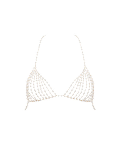 Soutien-gorge en Perle Nacre/Or