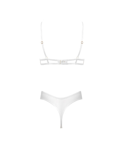 Body avec armatures Marisa Blanc/Transparent