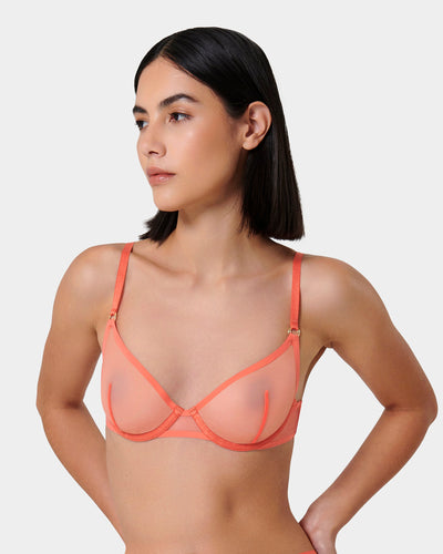 Soutien-gorge avec armatures Naomi Corail Chaud