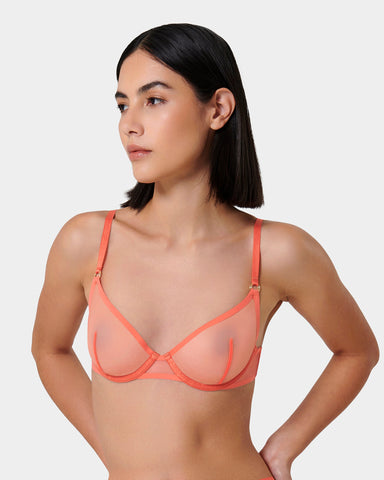 Soutien-gorge avec armatures Naomi Corail Chaud