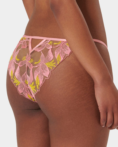 Culotte Patrice Rose/Jaune/Transparent