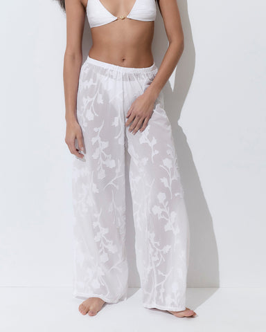 Pantalon Darla Blanc