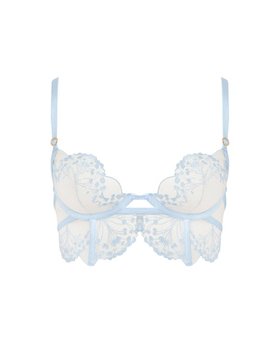 Soutien-gorge avec armatures Marisa Bleu Eau Glacée/Transparent