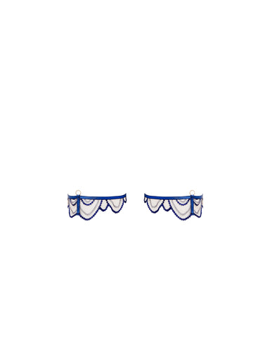 Porte-jarretelles détachable Soraya Bleu