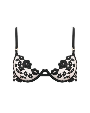 Soutien-gorge Brodé Marian Noir