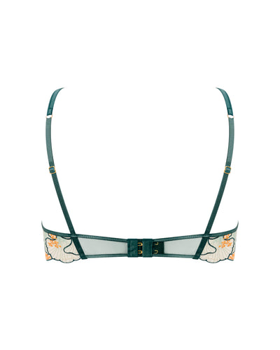 Soutien-gorge Long Transparent Gianna Vert/Orange