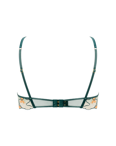 Soutien-gorge Long Transparent Gianna Vert/Orange