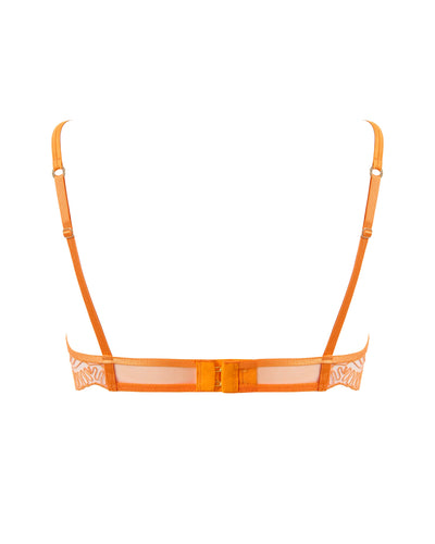 Soutien-gorge Plongeant Brodé Leliana Zeste d’Orange