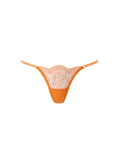 String Brodé Leliana Zeste d’Orange