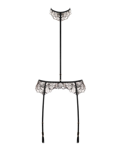 Harnais Porte-Jarretelles Détachable Amarosa Noir