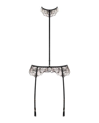 Harnais Porte-Jarretelles Détachable Amarosa Noir