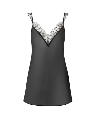 Nuisette Transparente Amarosa Noir