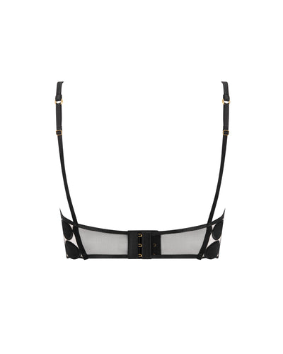 Soutien-gorge Long à Pois Lia Noir