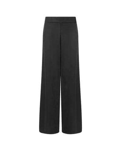Pantalon Évasé Presley en Satin Luxueux