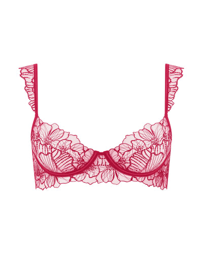 Soutien-gorge à Broderie Florale Amarosa Rose