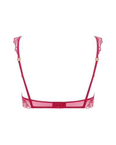 Soutien-gorge à Broderie Florale Amarosa Rose