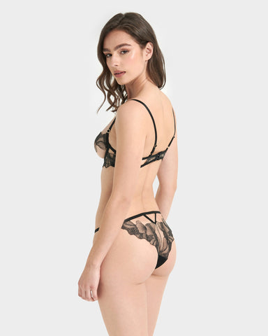 Adeline Transparent/Noir